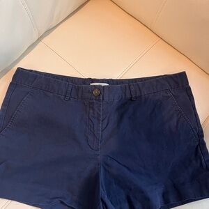 GAP Women's Navy Blue Casual Chino Shorts